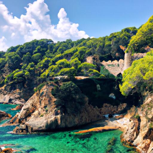 ‪‪Castillo de Tossa de Mar‬‬ - הטירה המפורסמת של קוסטה ברווה בטוסה דה מאר